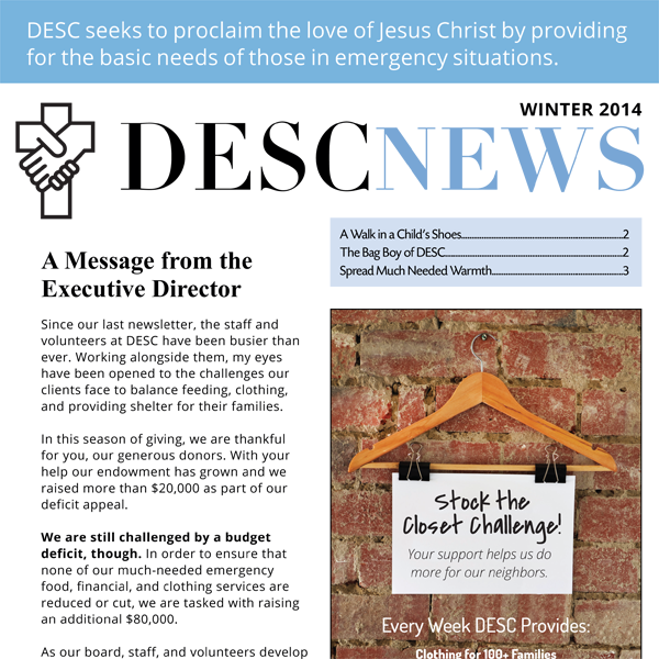 DESC Newsletter Winter 2014