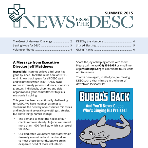 DESC Newsletter Summer 2015